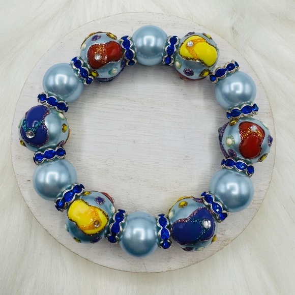 Flip-flops Design Beaded  Beach Bracelet - Picture 7 of 8